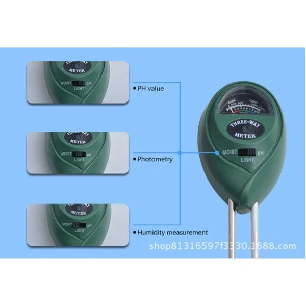 3 in 1 Soil Tester - Image 6