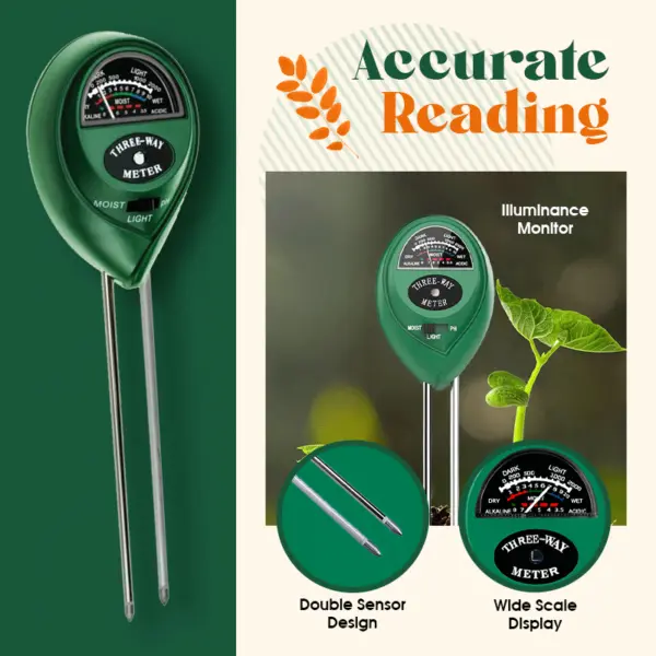 3 in 1 Soil Tester - Image 8
