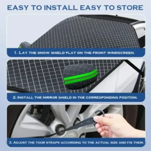 Anti-snow Magnetic Windshield Cover