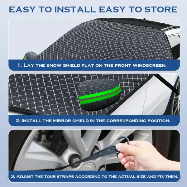 Anti-snow Magnetic Windshield Cover