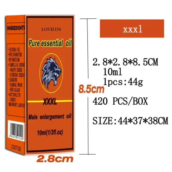 Pure Essential Oil – Male Enhancement Oil
