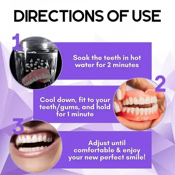 Advanced Customized Full Denture Set