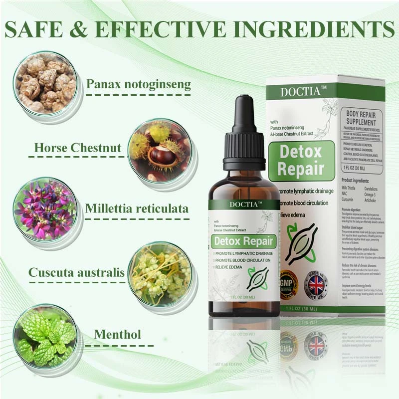 Detox Repair Supplement drops - Image 9