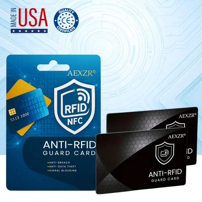 Anti-RFID Guard Card