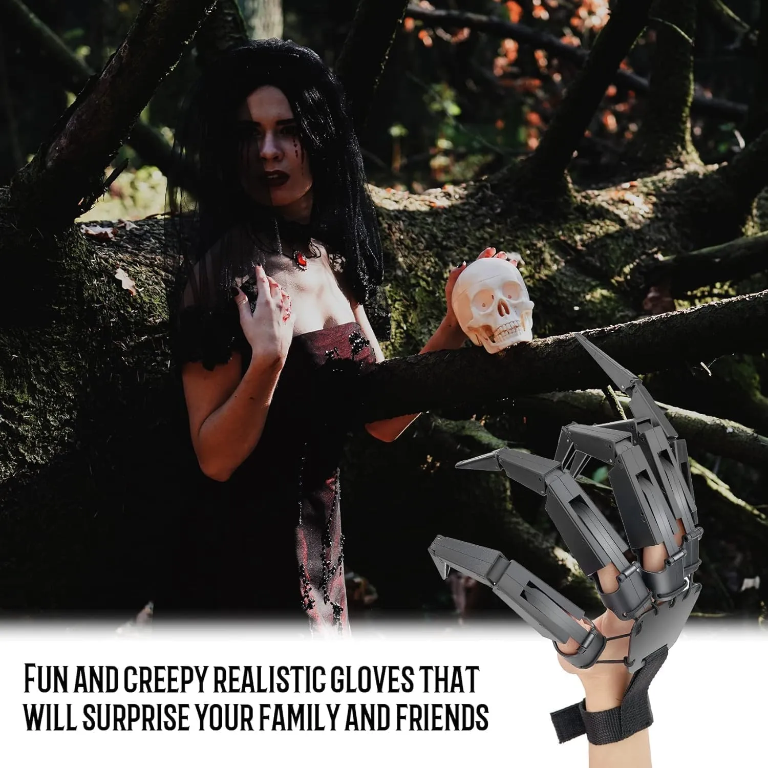 Halloween Articulated Fingers Fits All Finger Sizes - Image 8