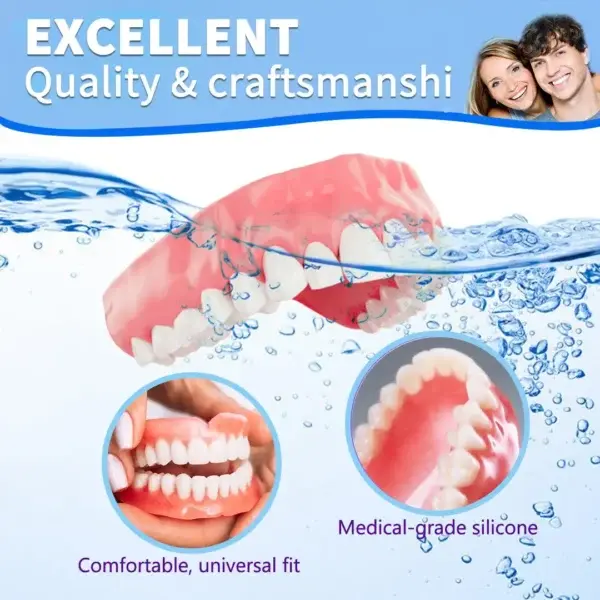 Full Denture Set Advanced Self-Adjusting Dental Materials - Image 9