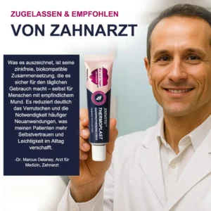 Alternative view of Thermoplastic Denture Adhesive