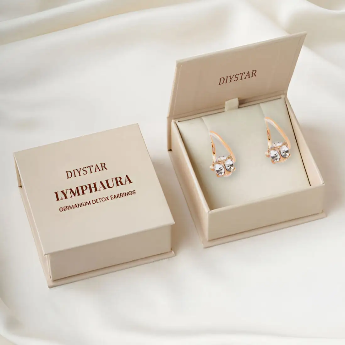 DIYSTAR LymphAura Germanium Detox Earrings
