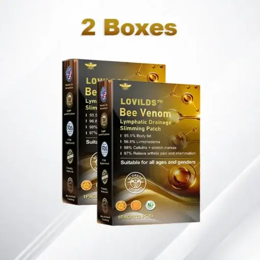 Bee Venom Lymphatic Drainage Slimming Patch