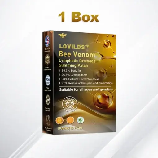Bee Venom Lymphatic Drainage Slimming Patch - Image 13