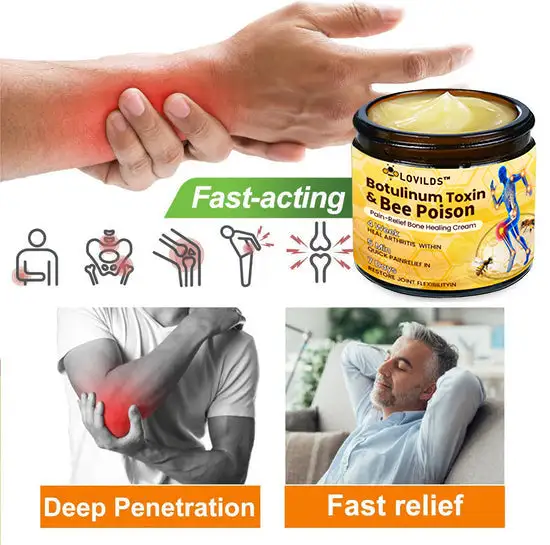 Botulinum Toxin & Bee Poison Pain-Relief Bone Healing Cream - Image 10