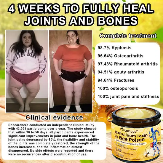 Botulinum Toxin & Bee Poison Pain-Relief Bone Healing Cream - Image 11