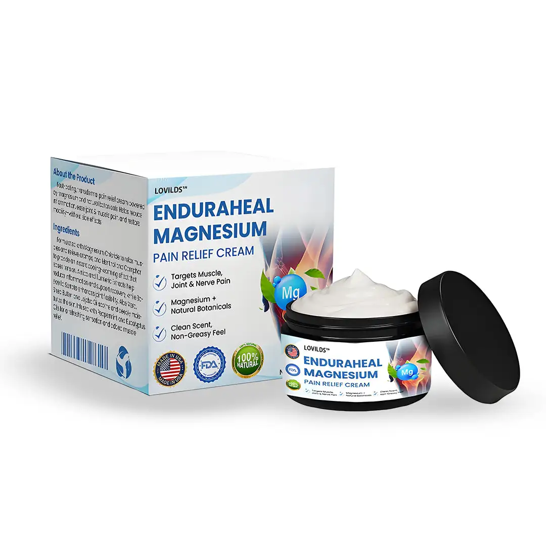EnduraHeal Magnesium Pain Relief Cream - Image 2