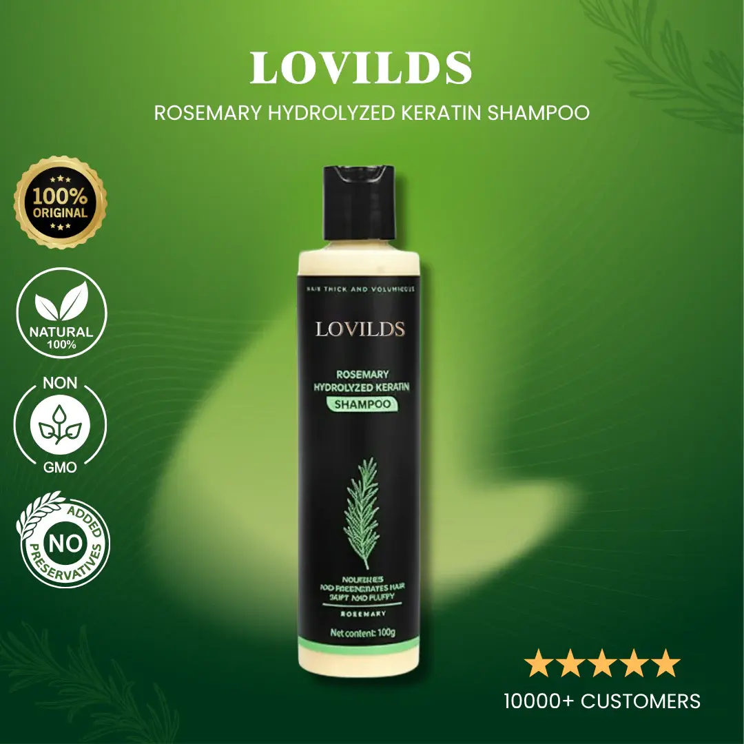 Rosemary Hydrolyzed Keratin Shampoo