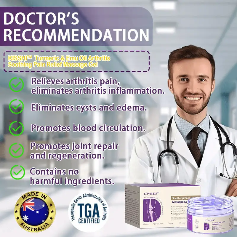 Turmeric & Emu Oil Arthritis Soothing Pain Relief Massage Gel - Image 4