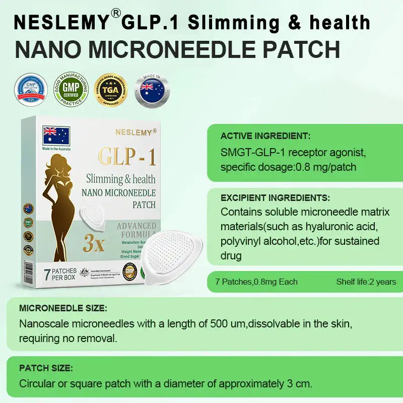 Tirzepatide Slimming & health NANO MICRONEEDLE PATCH - Image 16