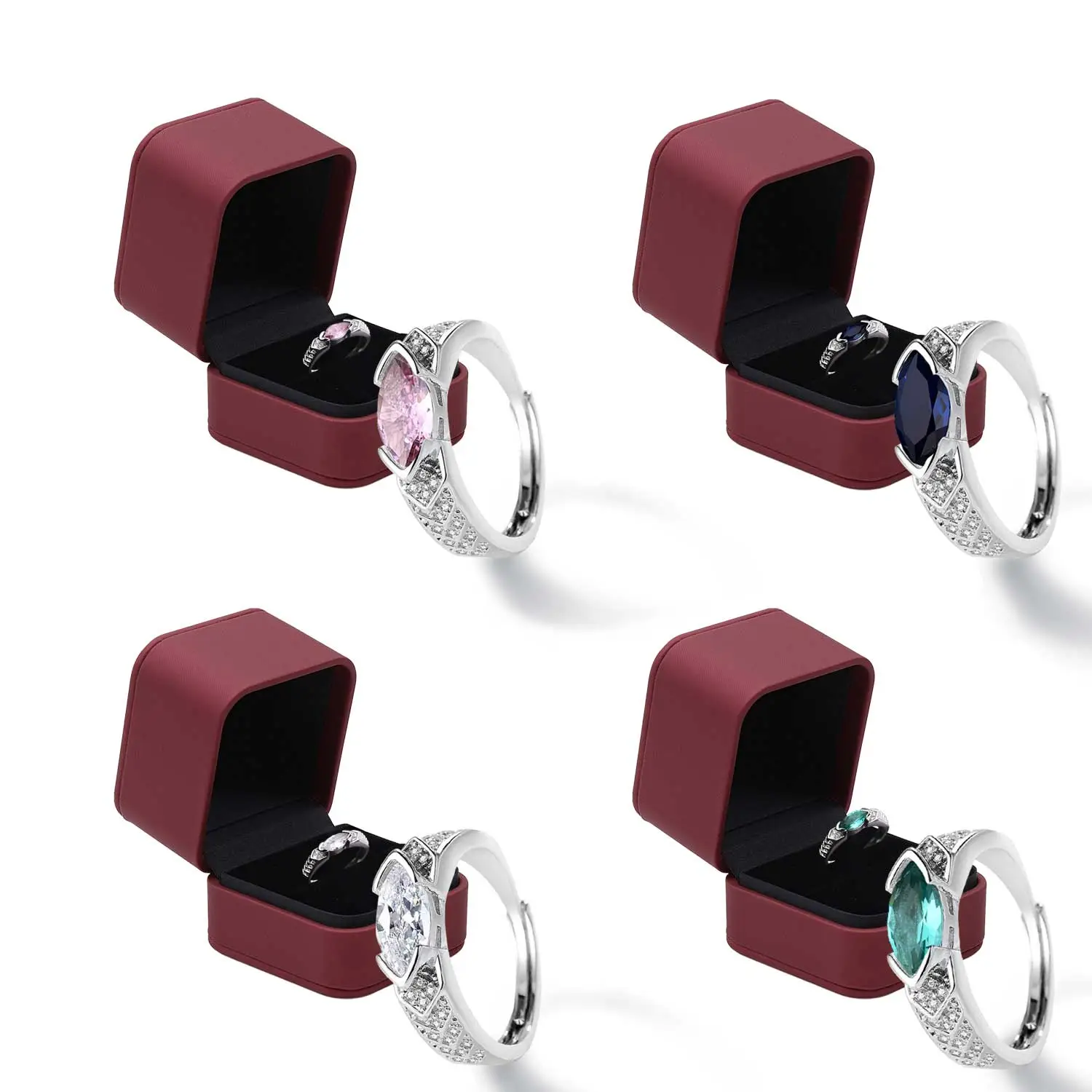 DIYSTAR Magnetology Moissanite Diamond Ring - Image 18