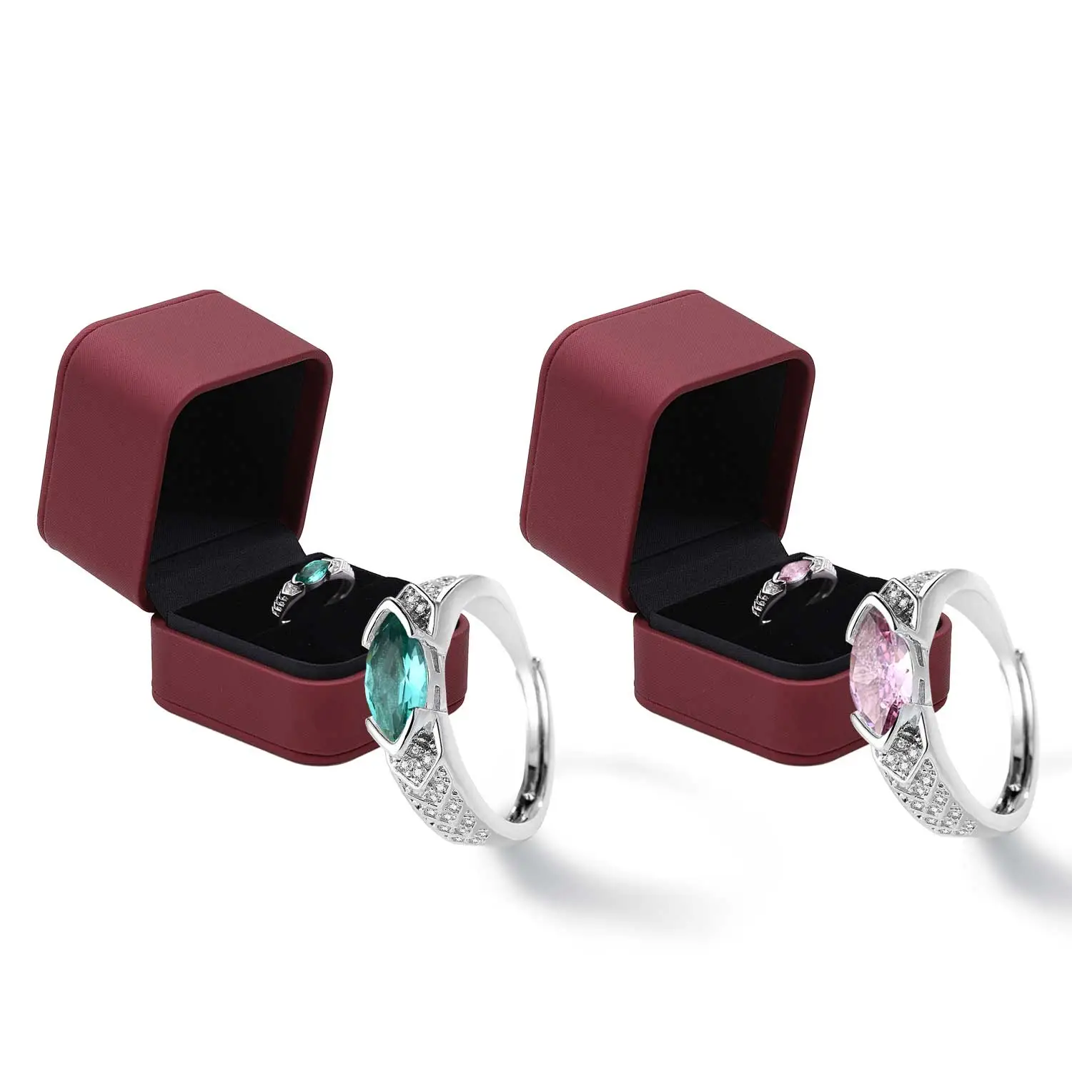 DIYSTAR Magnetology Moissanite Diamond Ring - Image 21