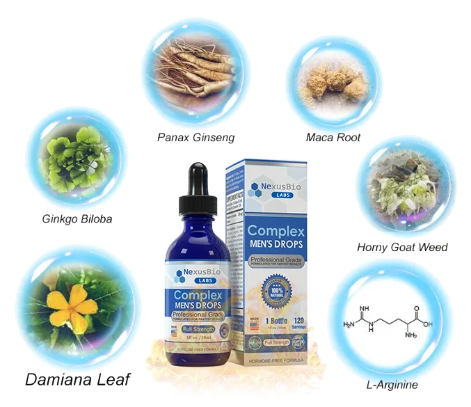 NexusBio Labs Complex Men's Drops - Image 4