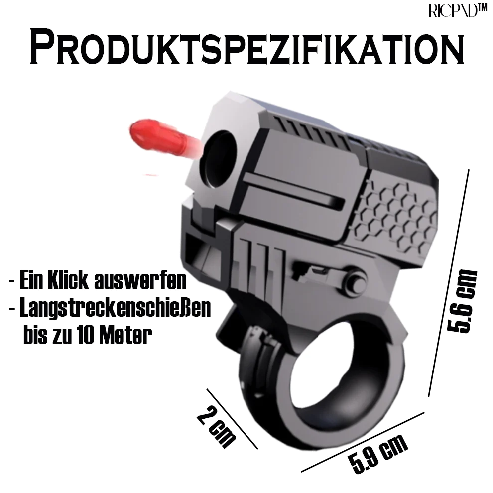 RICPIND Fidget Spinner Alloy Gun - Image 5