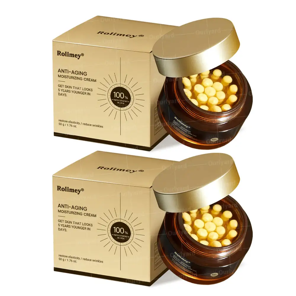 Anti-Aging Moisturizing Cream with Hyaluronic Acid - Retinol & Collagen - Image 9
