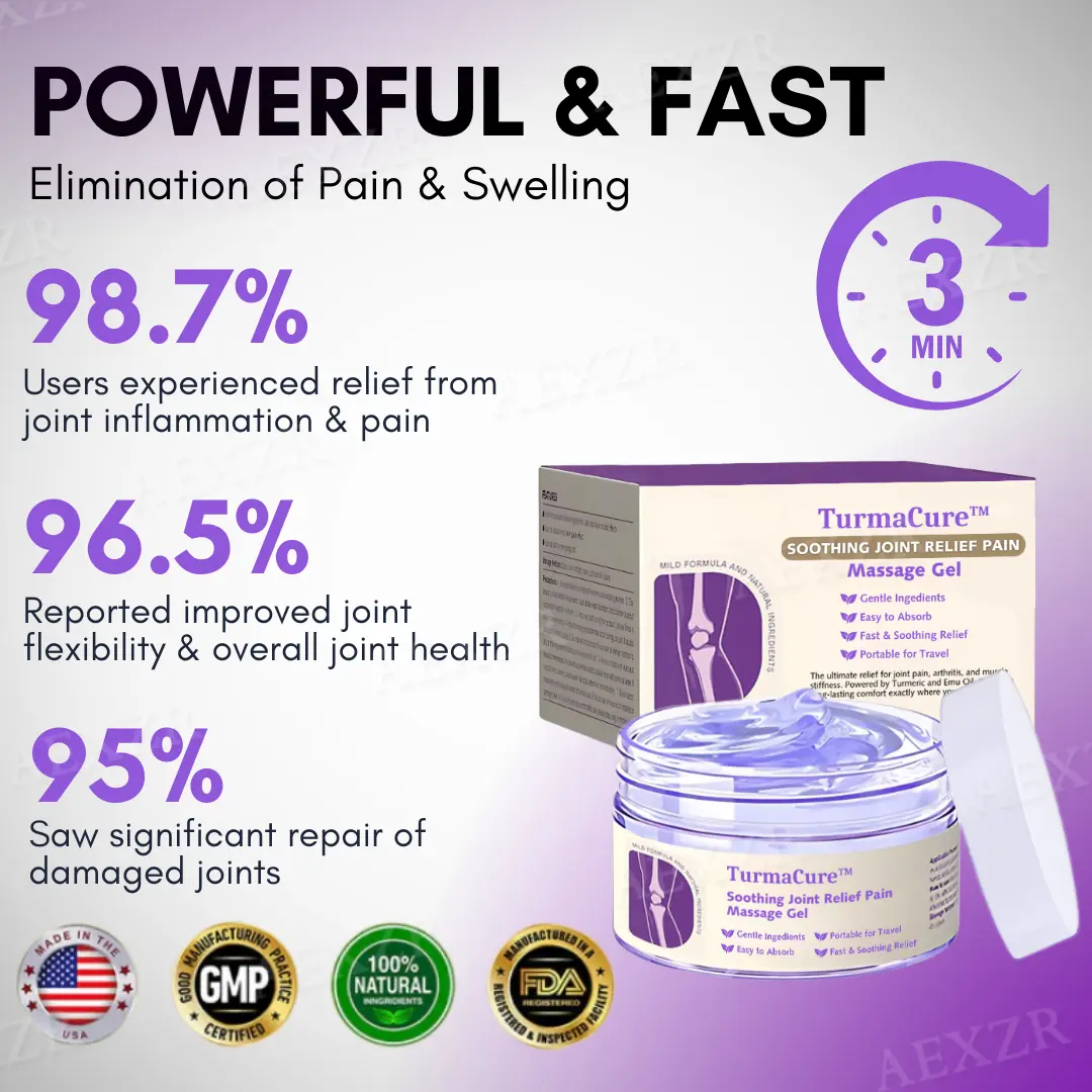 Soothing Joint Relief Pain Massage Gel - Image 3