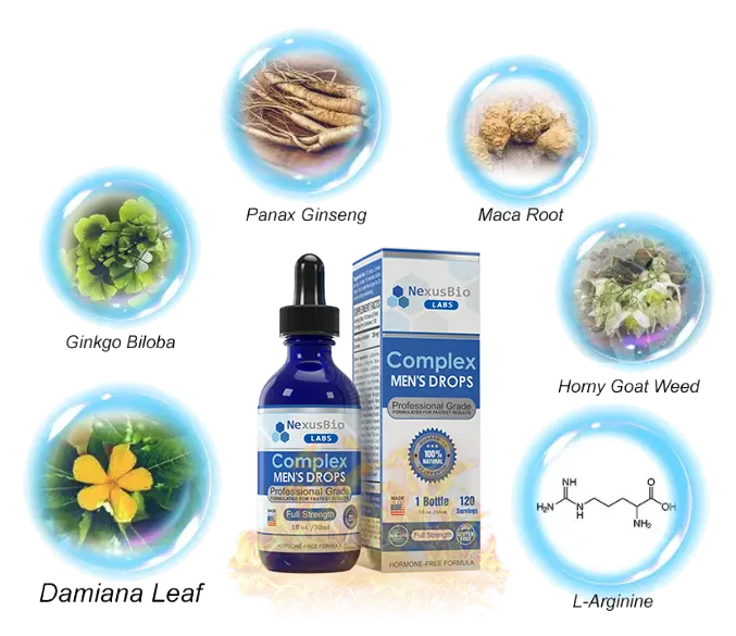 NexusBio Labs Complex Men's Drops - Image 5