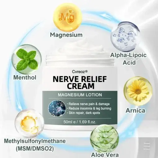 Nerve Repair & Pain Relief Magnesium Cream - Image 8
