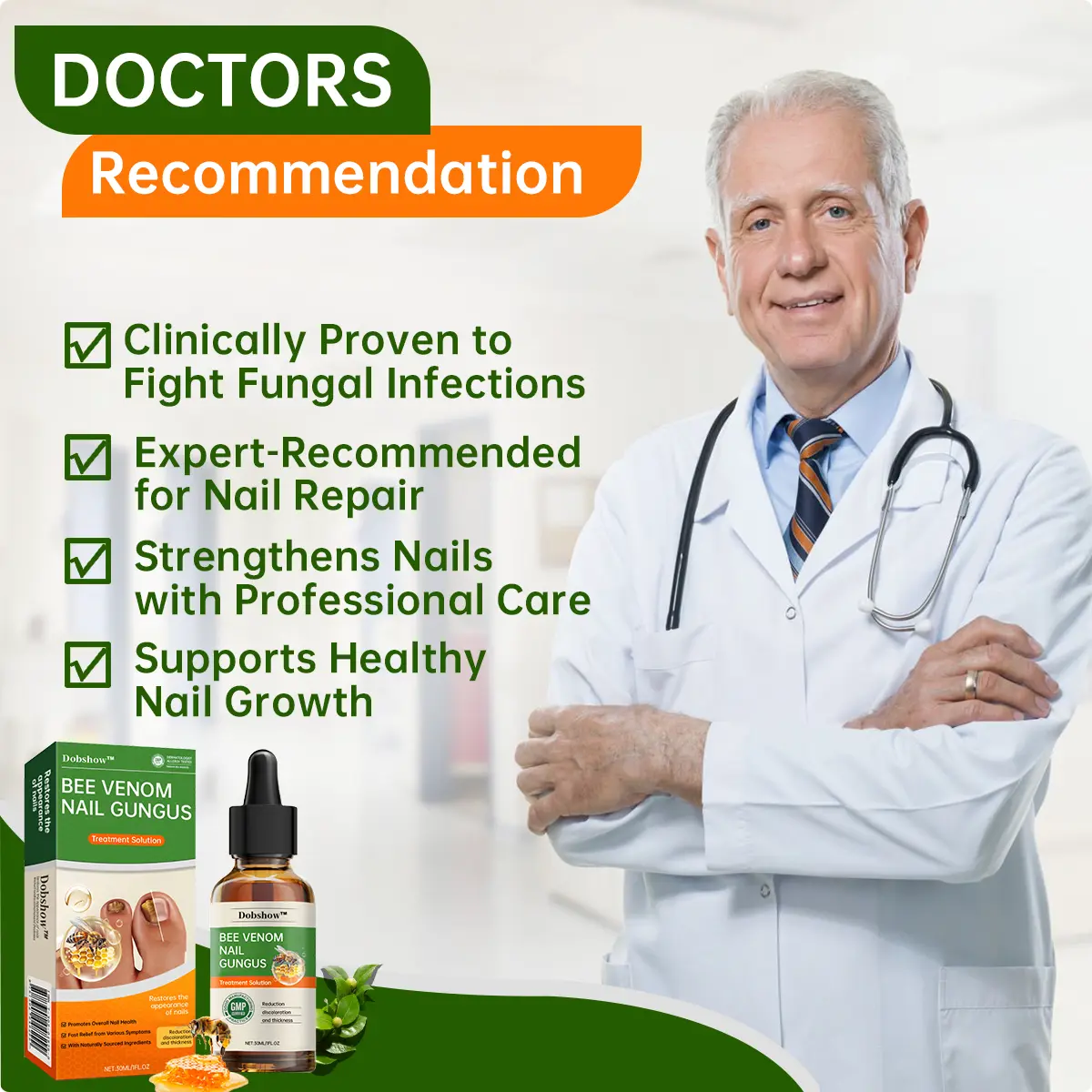 Bee Venom Nail Fungus Treatment Liquid - Image 4