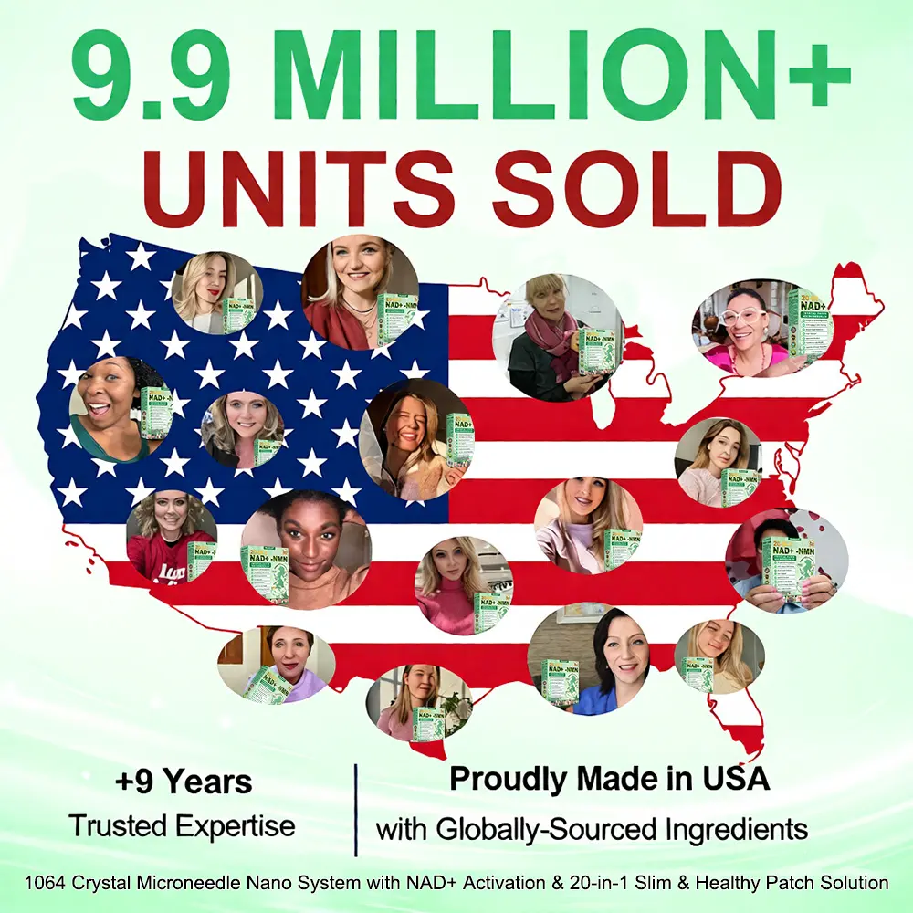 Crystal Microneedle Nano System with NAD⁺ Activation & 20-in-1 Slim & Healthy Pacth Solution - Image 9