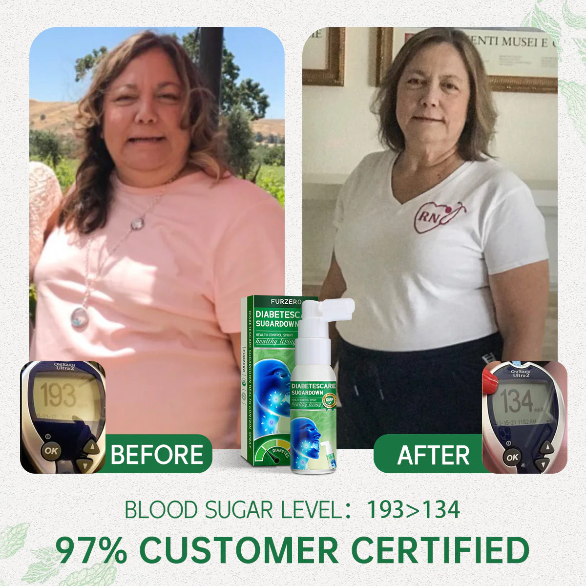 DiabetesCare SugarDown Health Control Spray - Image 2