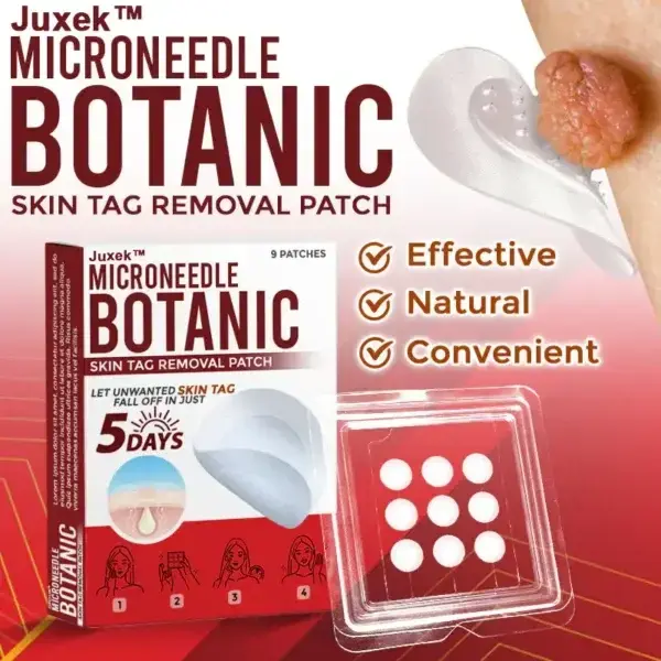 Removal Patch: Gentle Microneedle Patches for Skin Tag & Mole Removal