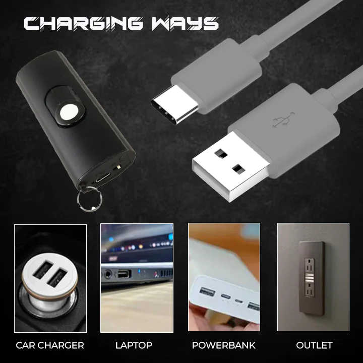 MiniDefend Ultra 50.000.000 USB Stun Gun - Image 5