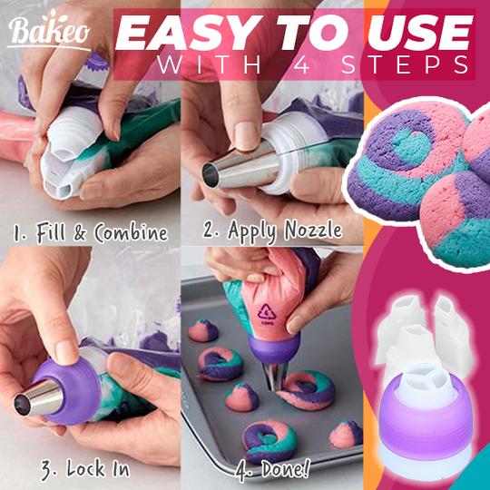 Tri-Color Pastry Nozzle - Image 5