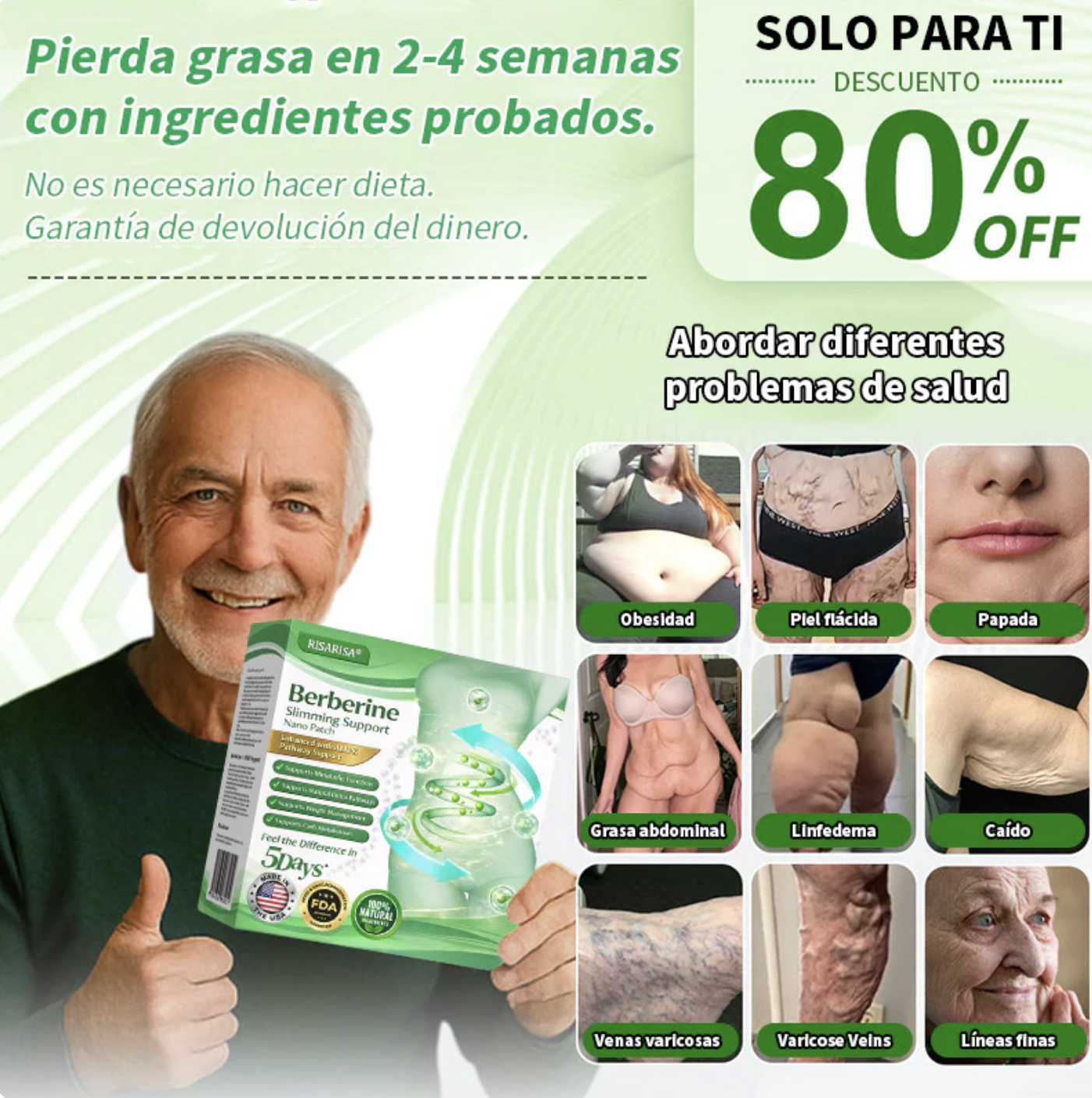 BERBERINE Solución de Parche Nano Un enfoque integral - Image 3