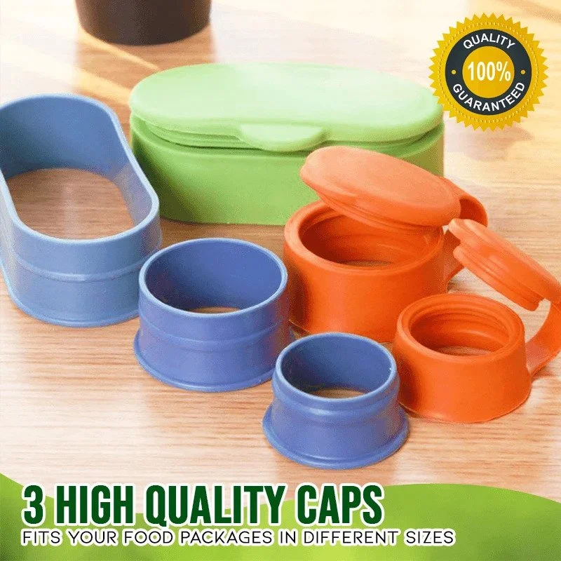 Air-Tight Bag Sealing Cap Set(3pcs)