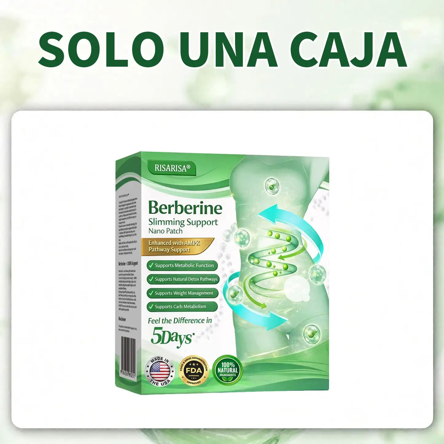 Berberine Slimming Support Nano Microneedle Patch - Image 17