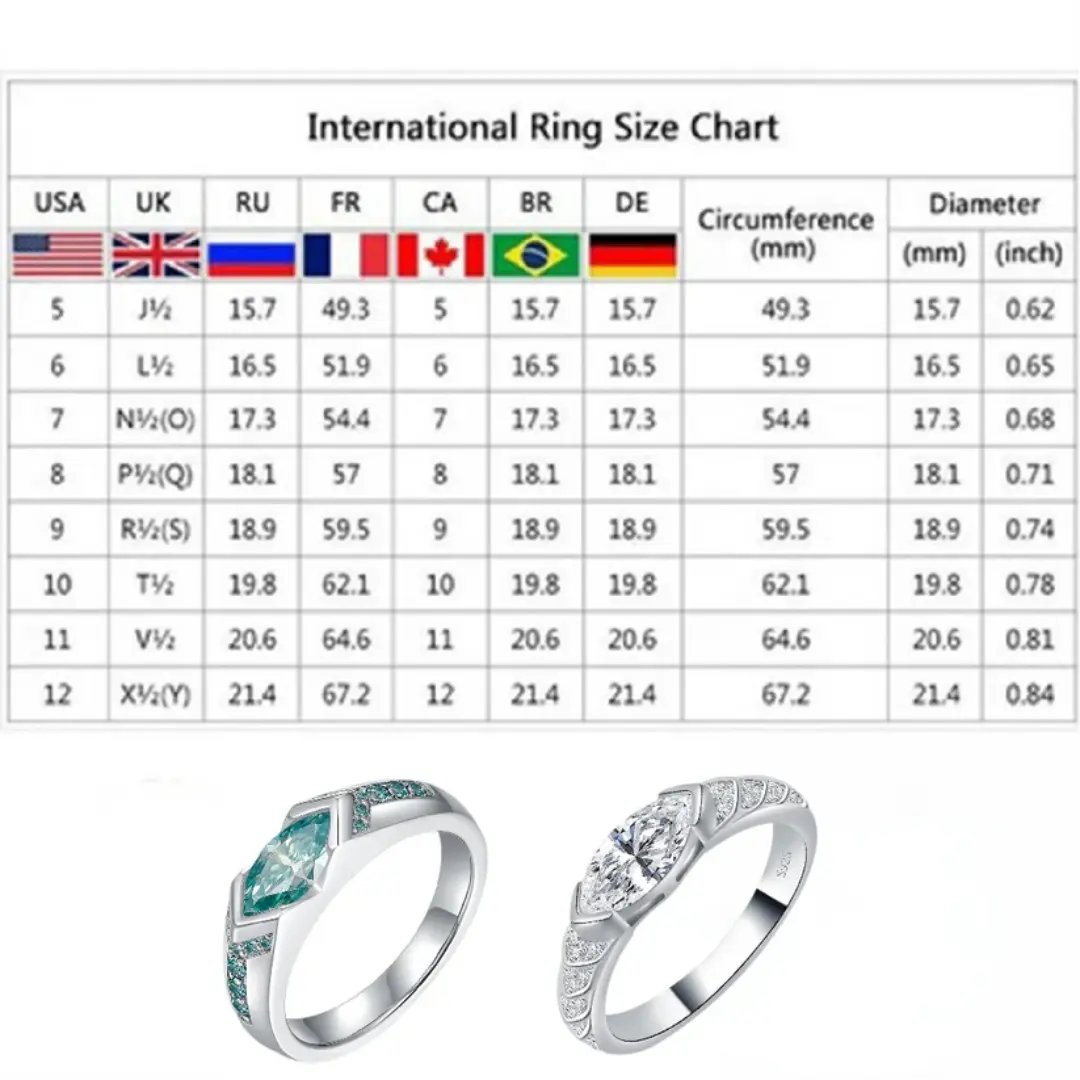 Magnetology Moissanite Diamond Ring - Image 15