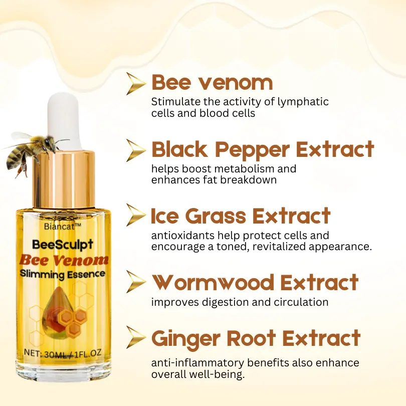BeeSculpt Bee Venom Slimming Essence - Image 5