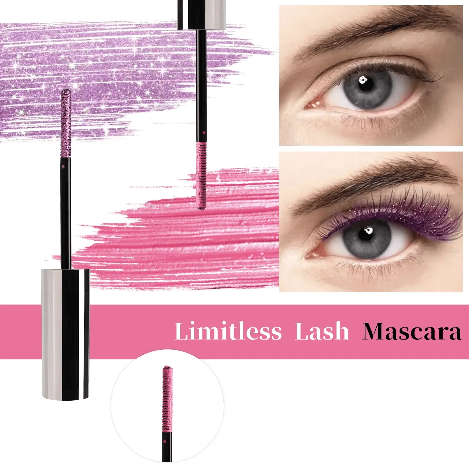 Colorful Glitter Mascara - Image 3