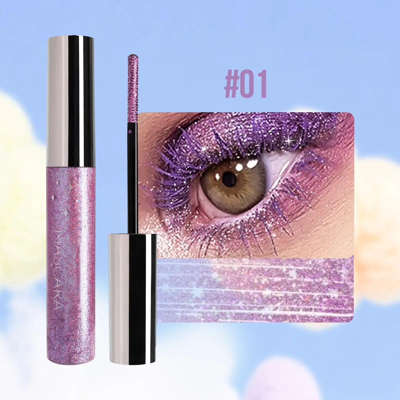 Colorful Glitter Mascara - Image 7