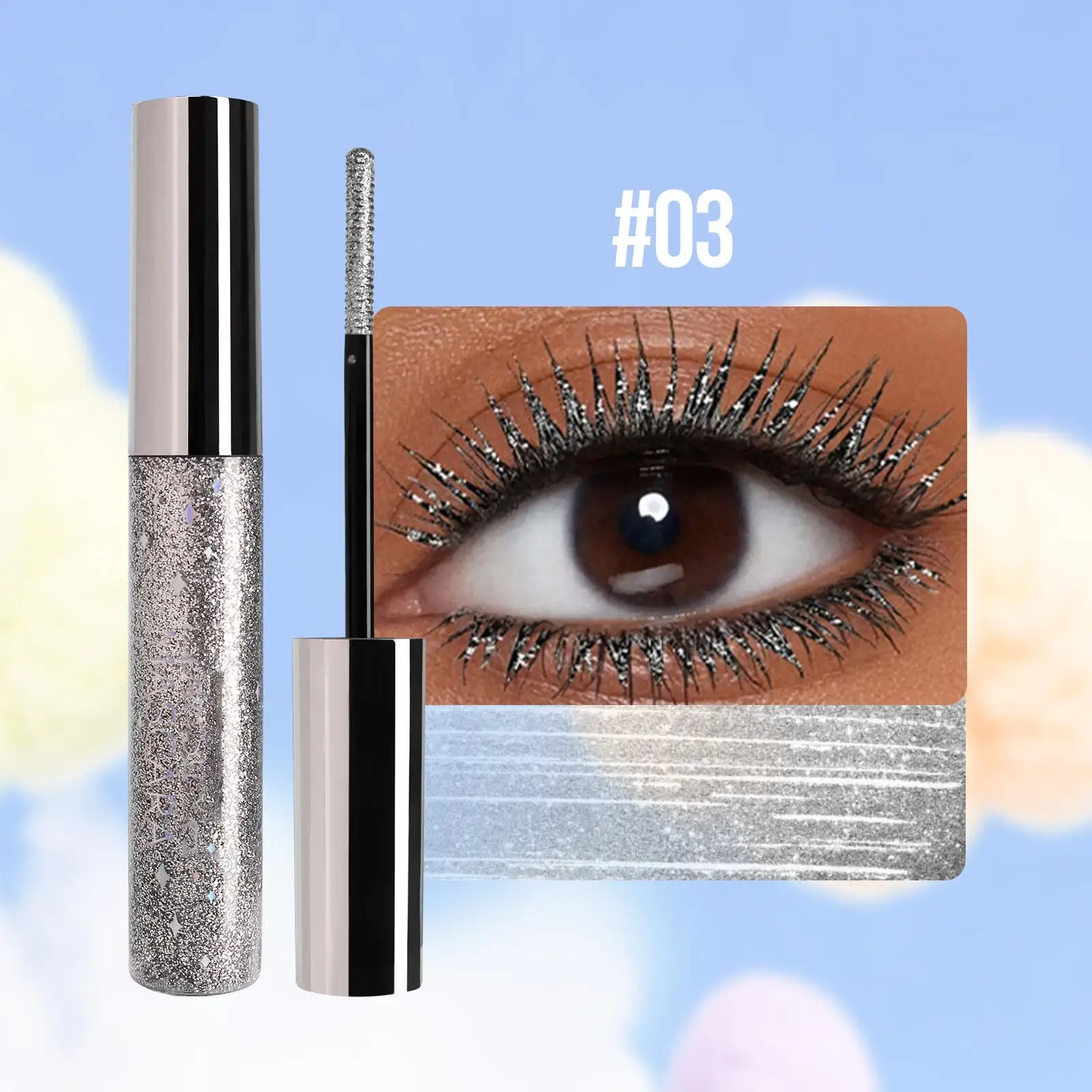 Colorful Glitter Mascara - Image 9