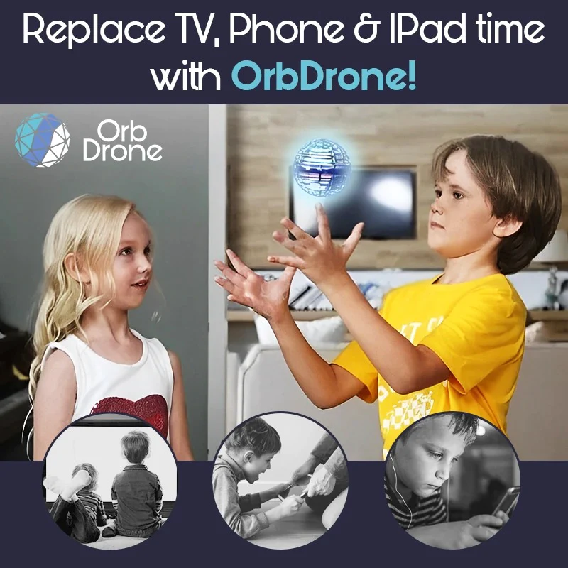 Flying Orb Pro Spinner Mini Drone - Image 2