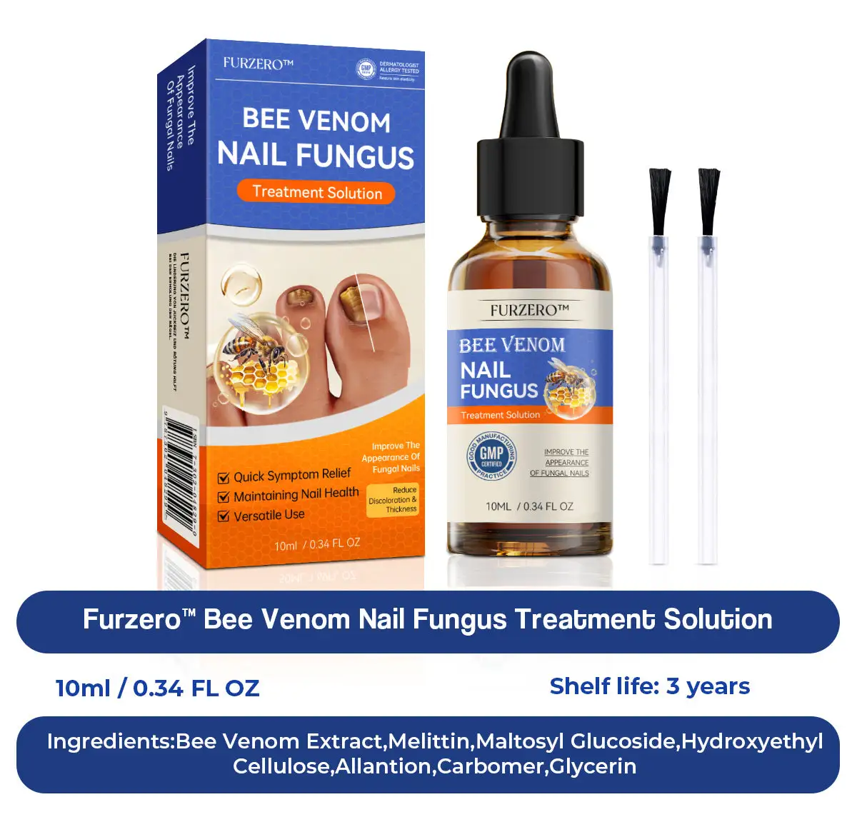 Bee Venom Nail Fungus Treatment Cream - Image 9