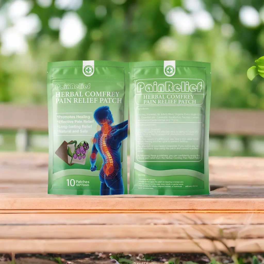 Herbal Comfrey Pain Relief Patch - Image 11