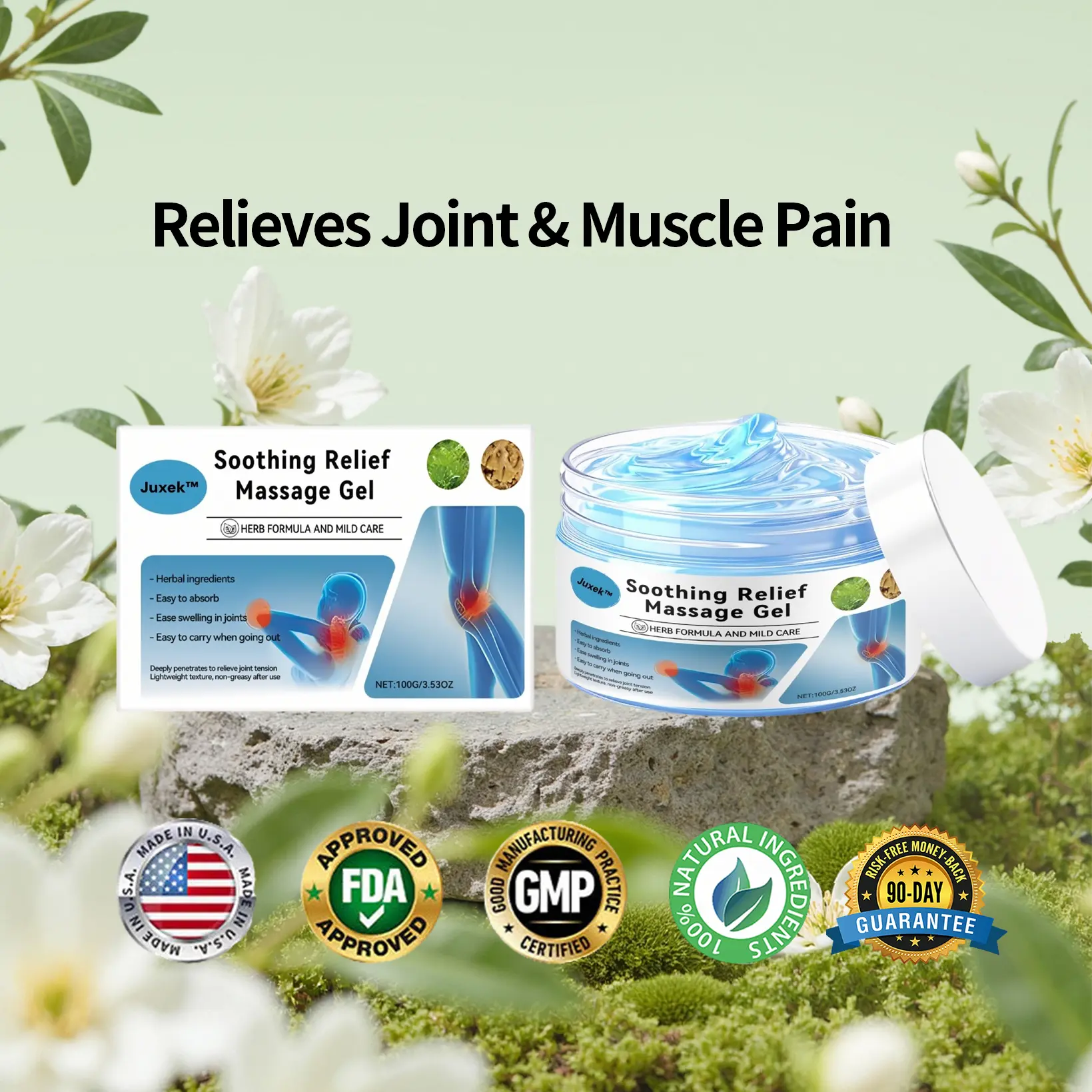 Joint Relief Gel – Natural Herbal Ointment Wellness