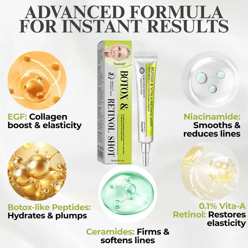 Botox & Vita-A Retinol Shot Wrinkle-Lift Tightening cream - Image 4