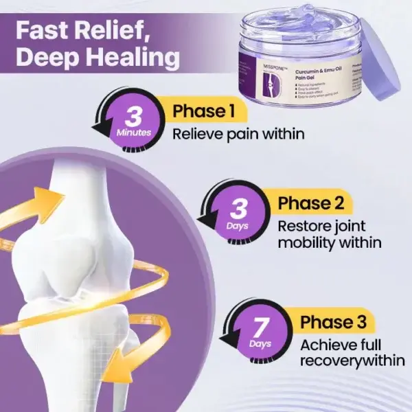 Curcumin & Emu Oil Pain Gel - Image 6