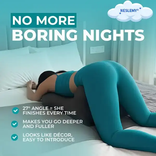 Position+ Pillow — Gentle hold for deeper, intimate positioning