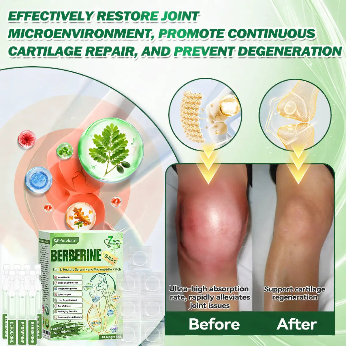 Berberine NAD 10-in-1 Nano Microneedle Patch - Image 7